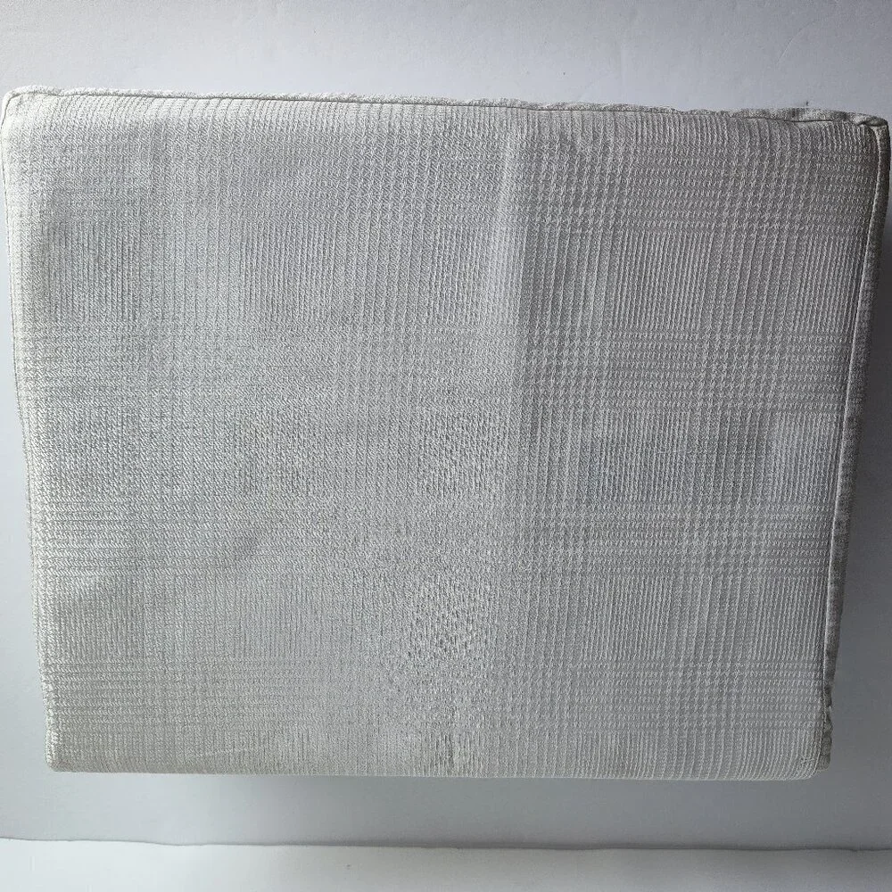 Ralph Lauren Platinum Jaquard Full/Queen Duvet Cover